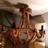 Rope chandelier