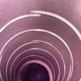 Barbini Murano Purple Vase - Vintage Signed