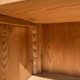 Parisian sideboard in solid thick pine / high