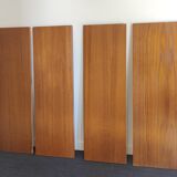 Mid-century vintage library wall shelf