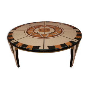 Table basse circulaire