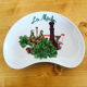Set of 5 vintage salad plates, porcelain from Limoges