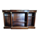 Bibus - Low Empire-style mahogany shelf/bookcase