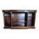 Bibus - Low Empire-style mahogany shelf/bookcase