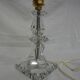 Lamp vintage cut glass
