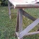 table tréteaux 2m atelier campagne ancienne