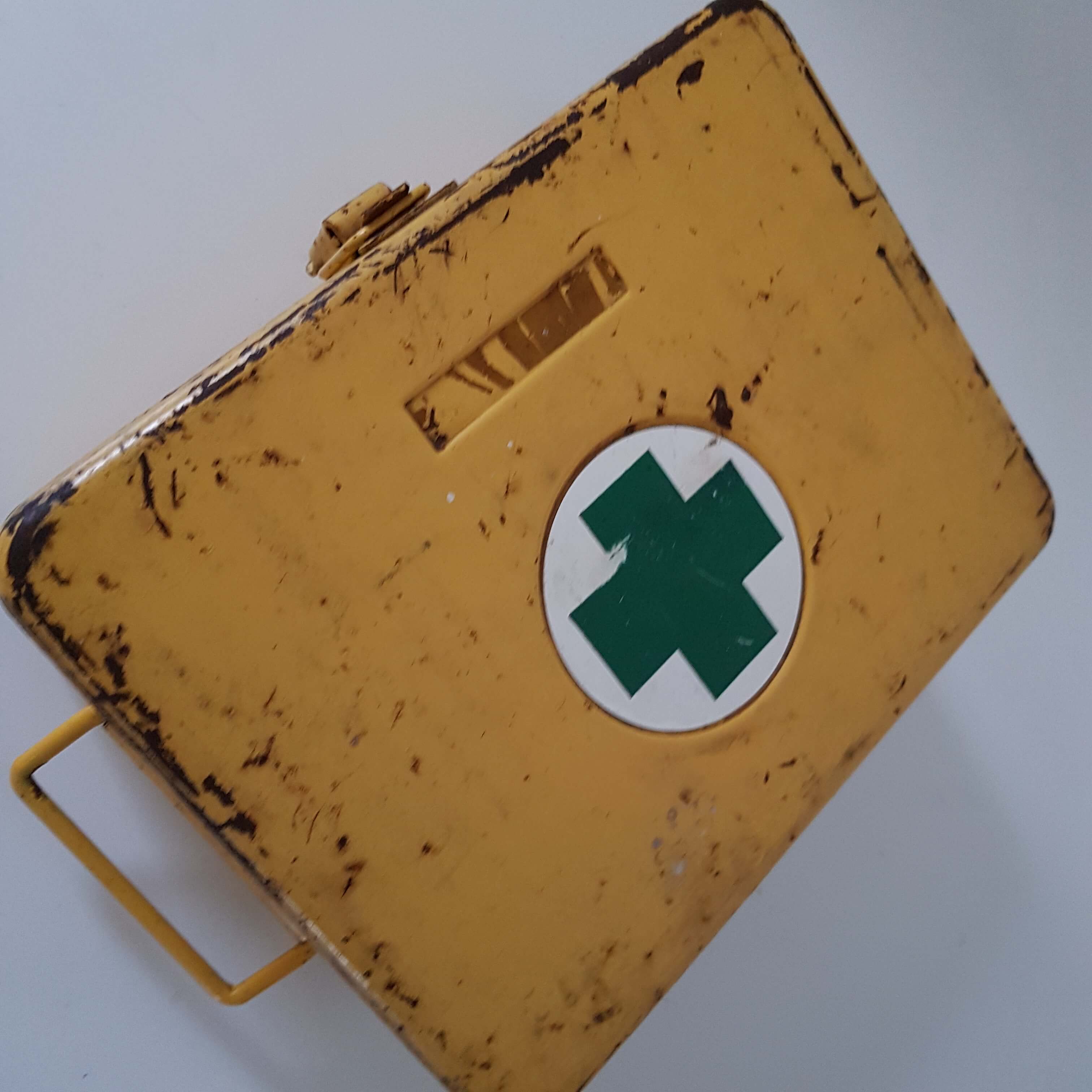 Vintage spare metal box