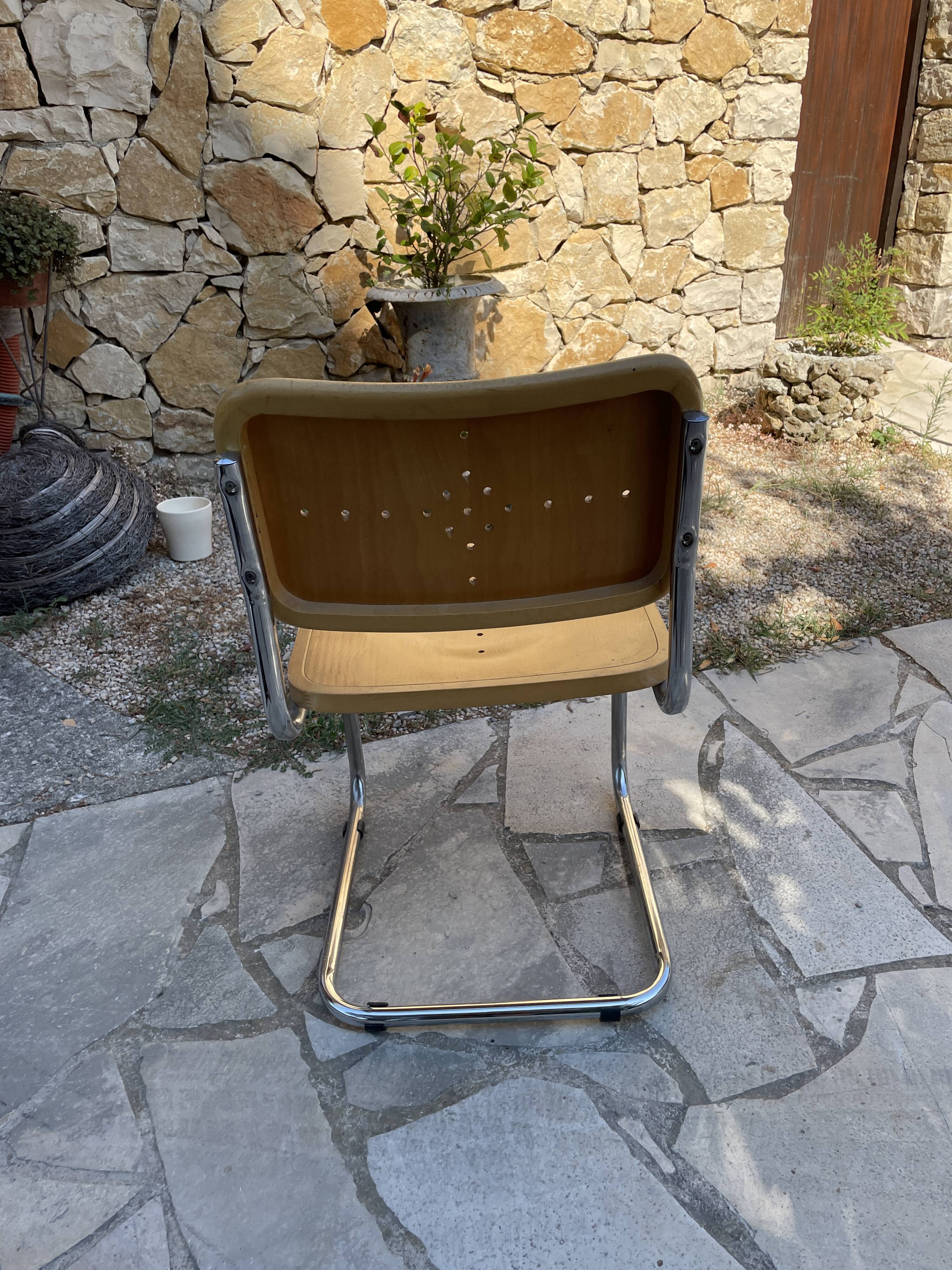 Chaises "B32" Vintage par Marcel Breuer - 1990