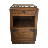 Marble bedside table