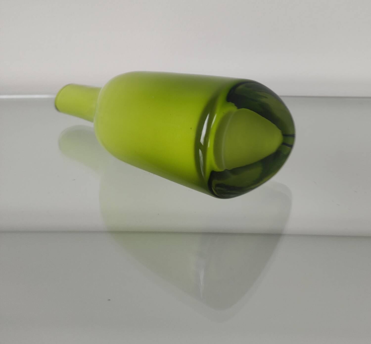 Handcrafted glass vase