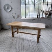 Table mobilier montagne 1950 hêtre massif