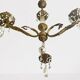 Chandeliers with glass drops 3 lights