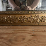 Antique mirror from the 19th century, 119x98cm.
