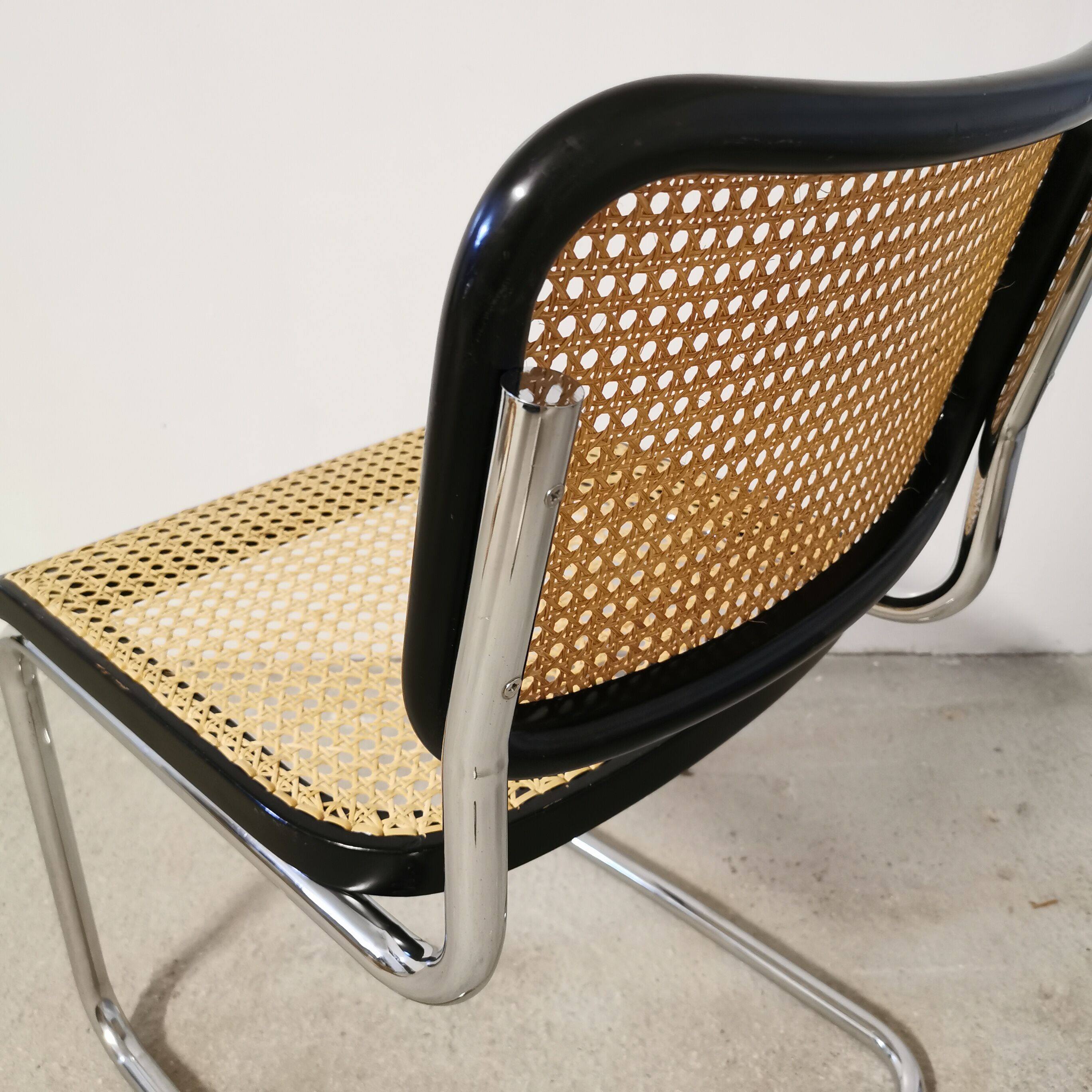 Chaise B32 Cesca de Marcel Breuer, Gavina, 1970
