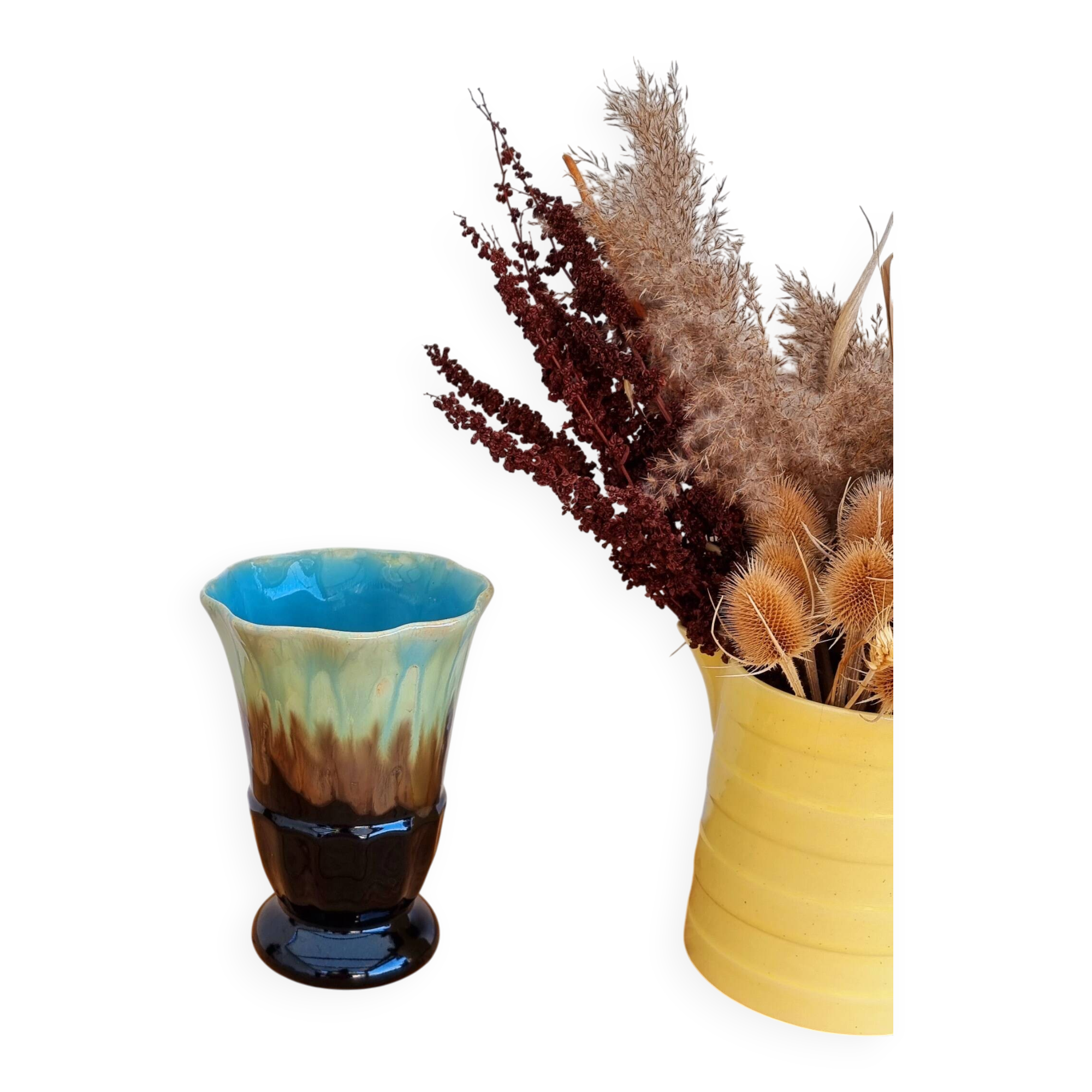 Vase en céramique style Vallauris