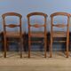 Set of 5 solid oak chairs, Louis Philippe period – 2nd half of the 19th century.