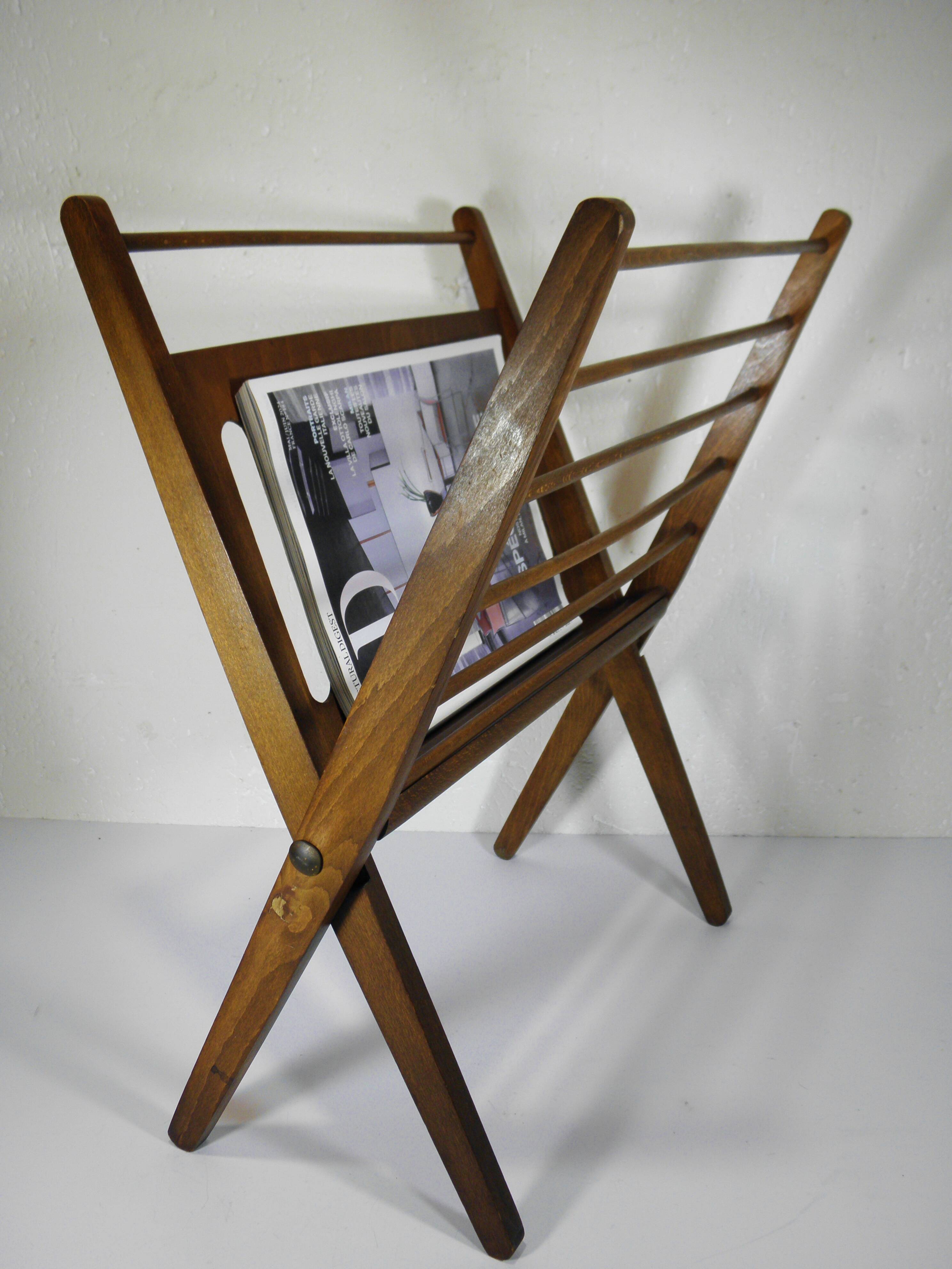 Cees BRAAKMAN folding MAGAZINE RACK - DESIGN 1960