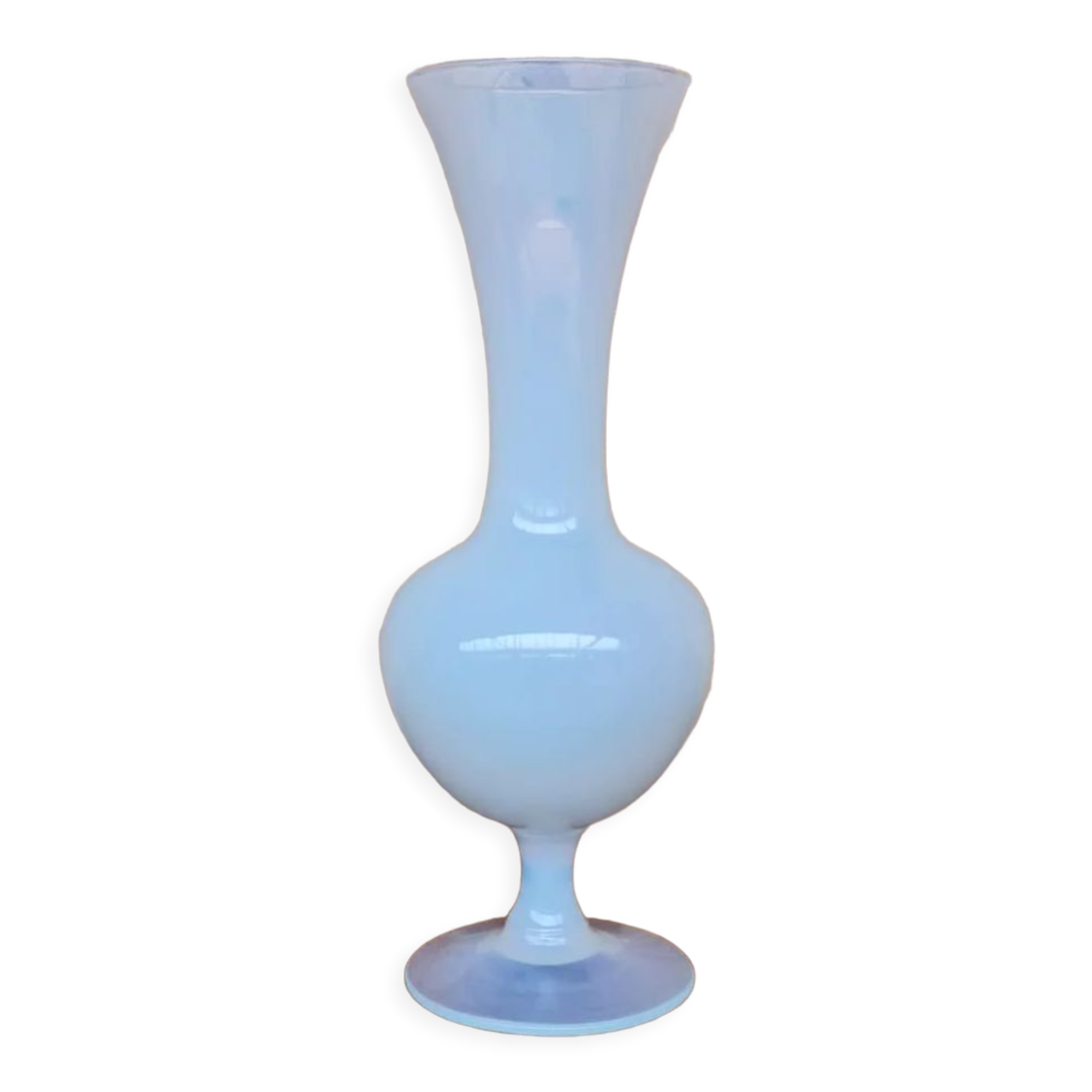 Vase en opaline