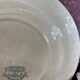 Old dessert plates Gien model Louis XV iron earth