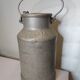 Former milk jug Hugonnet Dijon aluminum