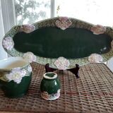 Dish and 2 pots