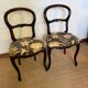 Paire de chaises style Louis Philippe