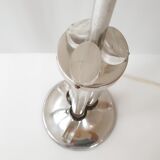 Steel art deco lamp foot - Plexiglas