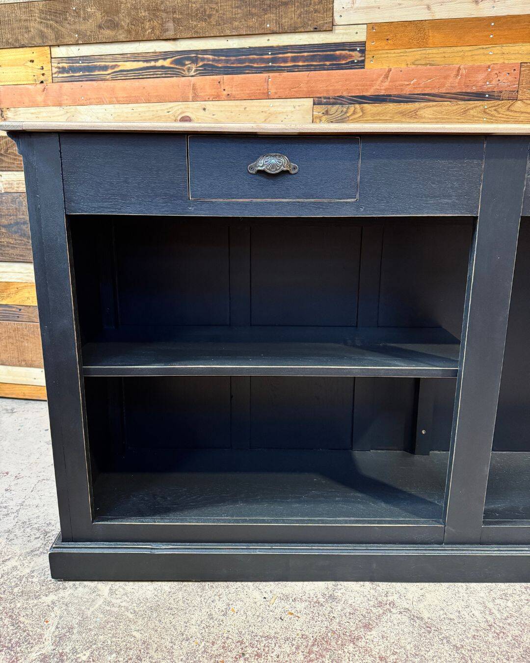 Vintage workshop furniture revamped from the 1950s.