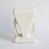 Small Art-Deco vase in glazed ceramic