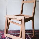 Pair of chairs 50-60 to upholster and skate