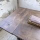 Solid oak table 1900 drapery style XL 280cm with extensions