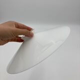 Galette en verre opaline