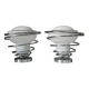 Pair of space age wall lights by Delmas from the 70s