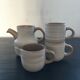 Pair of Niderviler stoneware mugs