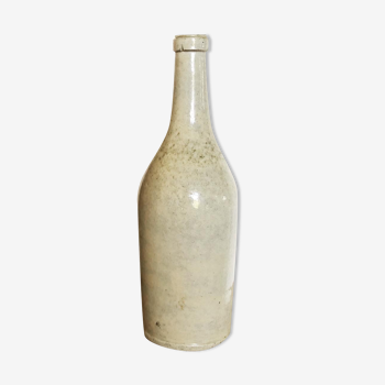Stamped terracotta bottle