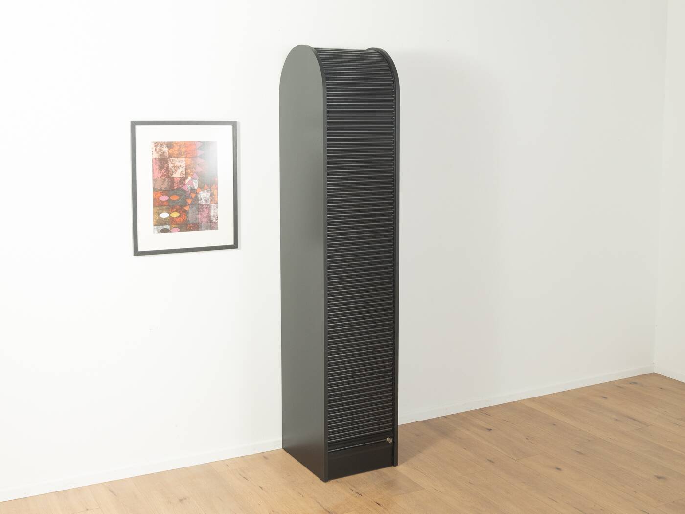 Roller shutter cabinet in the style of Aldo van den Nieuwelaar for Pastoe, 1980s