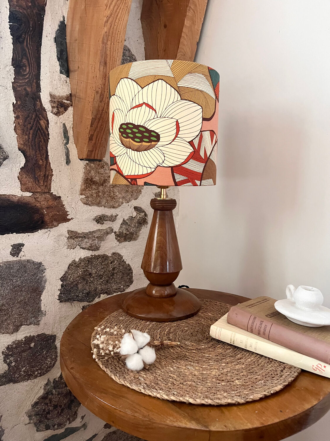 Restored vintage lamp