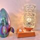 lampes vintage Mid Century Massive 1970 globes pointes de diamant
