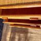 Wicker chest of drawers, canning and bamboo wood