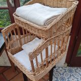 Bakery wicker basket