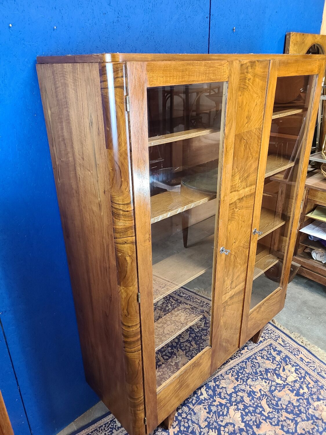 Art deco display case circa 1930