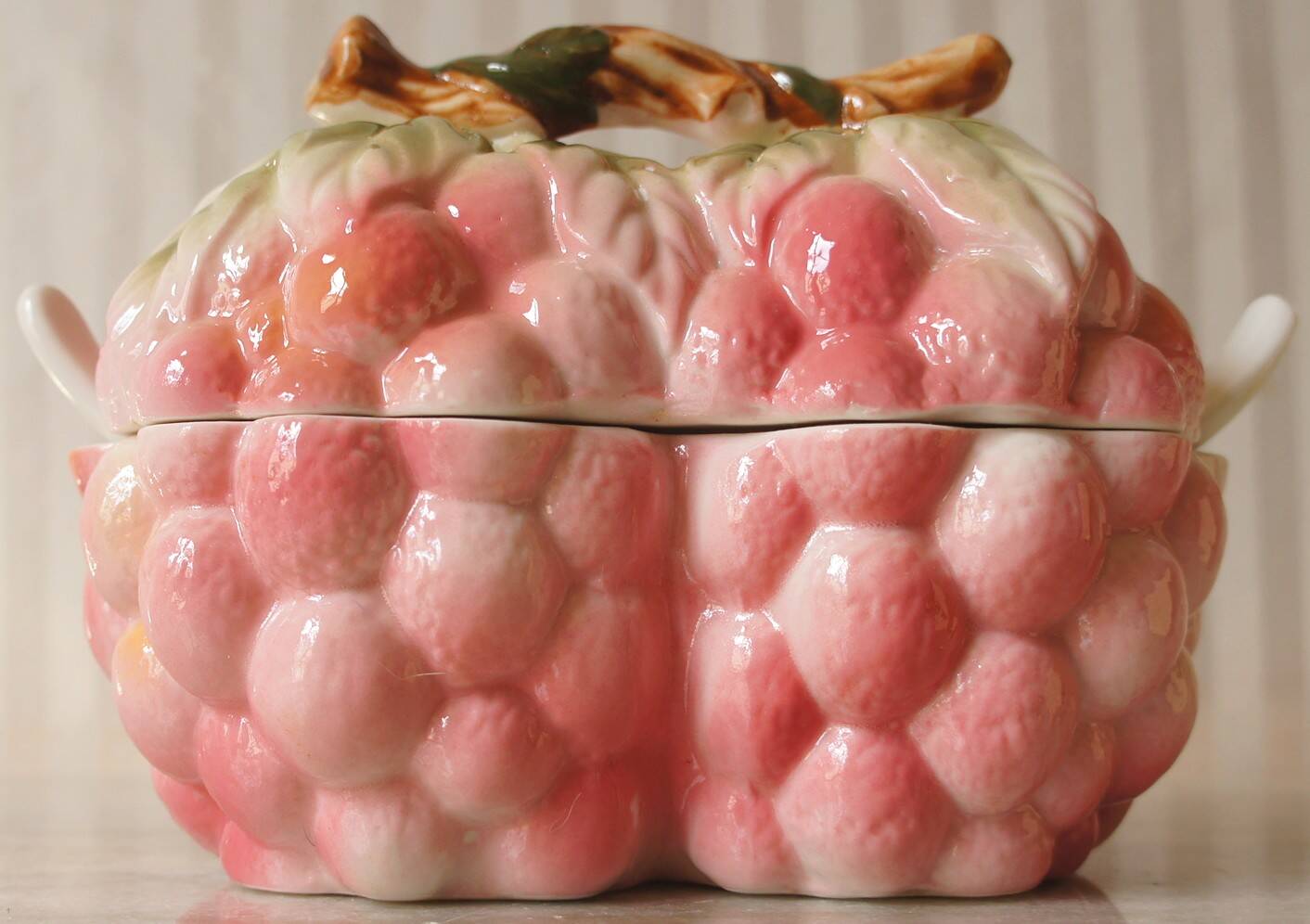 Double jam maker/slush condiment pot "Pink grape"