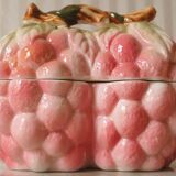 Double jam maker/slush condiment pot "Pink grape"