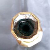 Bougeoir  bronze doré à binet percé XVII siècle