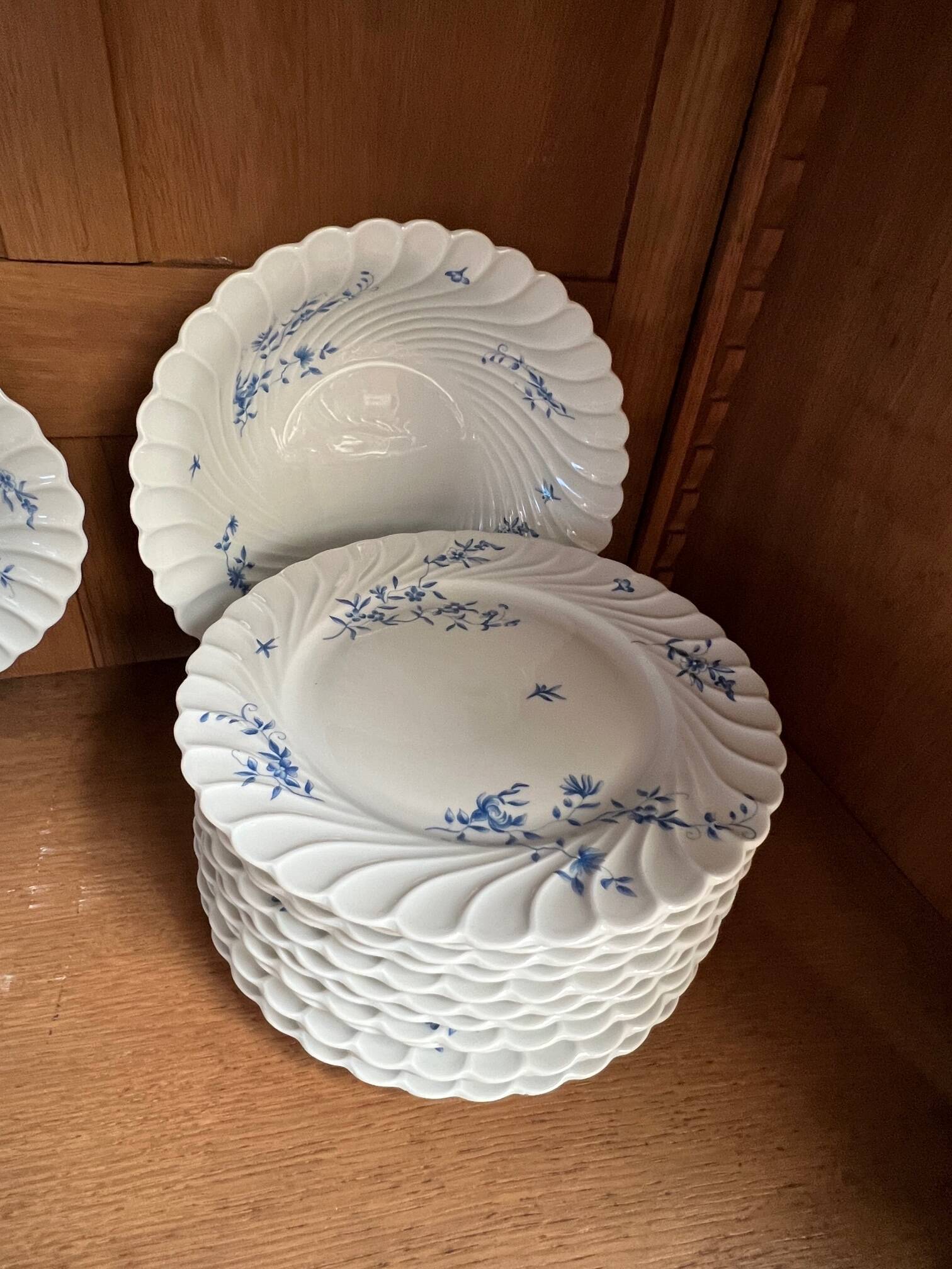 Haviland Limoges Porcelain Dinner and Coffee Service for 12