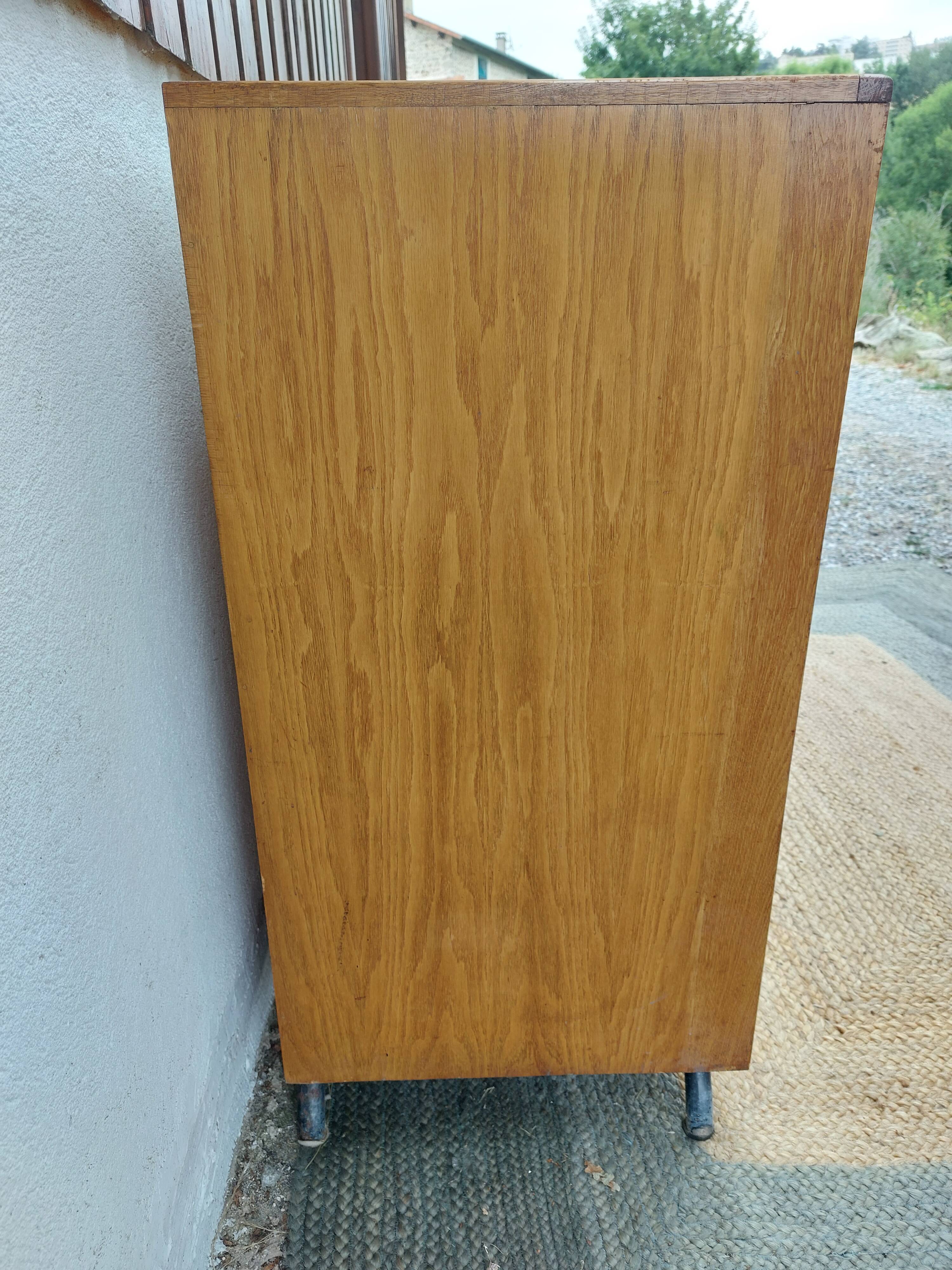 Sideboard, sliding doors, 1970s vintage