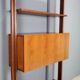 Vintage library from the 1950s-60s with a bar compartment.