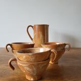 Terracotta cider set
