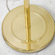 Lampadaire vintage avec base en or