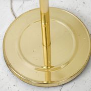 Lampadaire vintage avec base en or